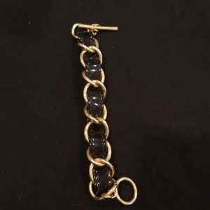 Black and gold bracelet